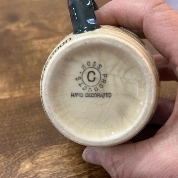 Vintage Ross Products "Orange Juice is Good" Porcelain Mug - Picture 3 of 3